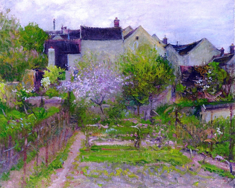 Grez-sur-Loing by Robert Vonnoh - Hand Painted Oil Painting