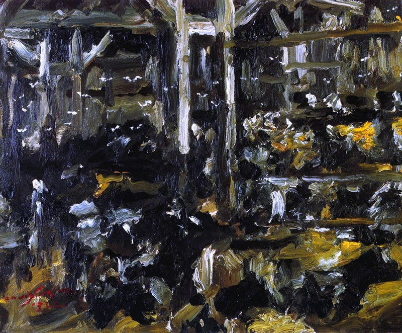 Cowshed by Lovis Corinth - Hand Painted Oil Painting