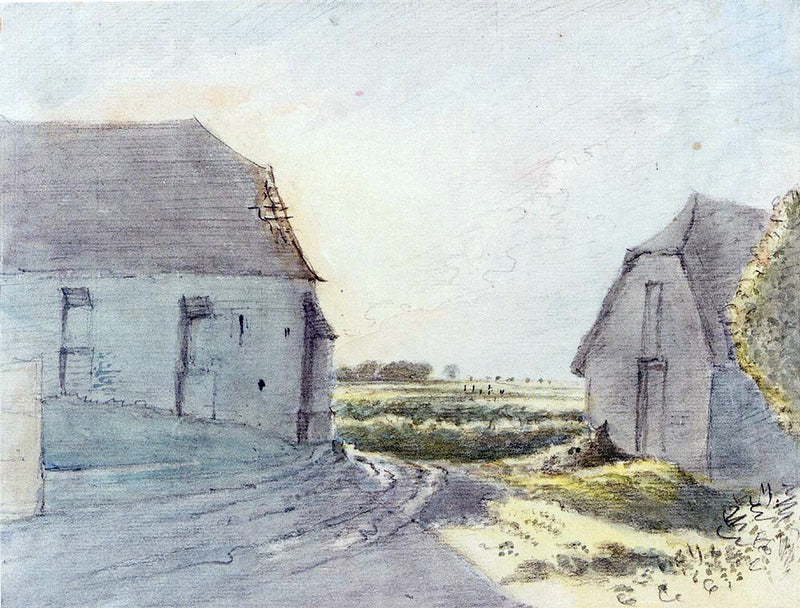 Holywell, Oxford by John Baptist Malchair - Hand Painted Oil Painting