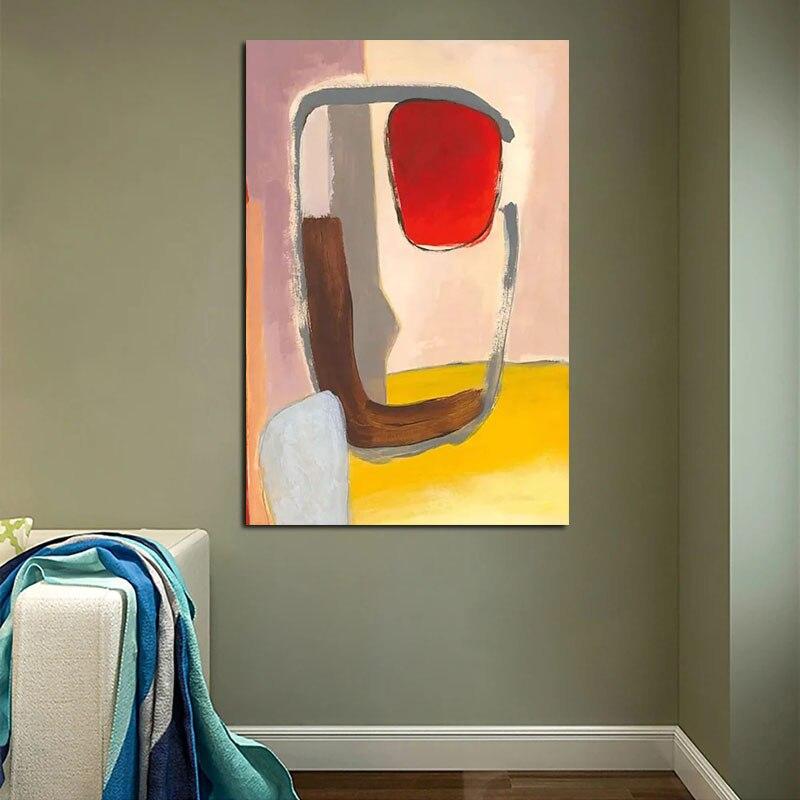 Hand Painted Oil Painting Colorful Modern Simple Abstract Canvas
