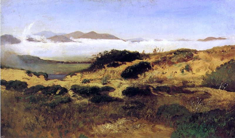 Sand Dunes and Fog, San Francisco by William Keith - Hand Painted Oil Painting
