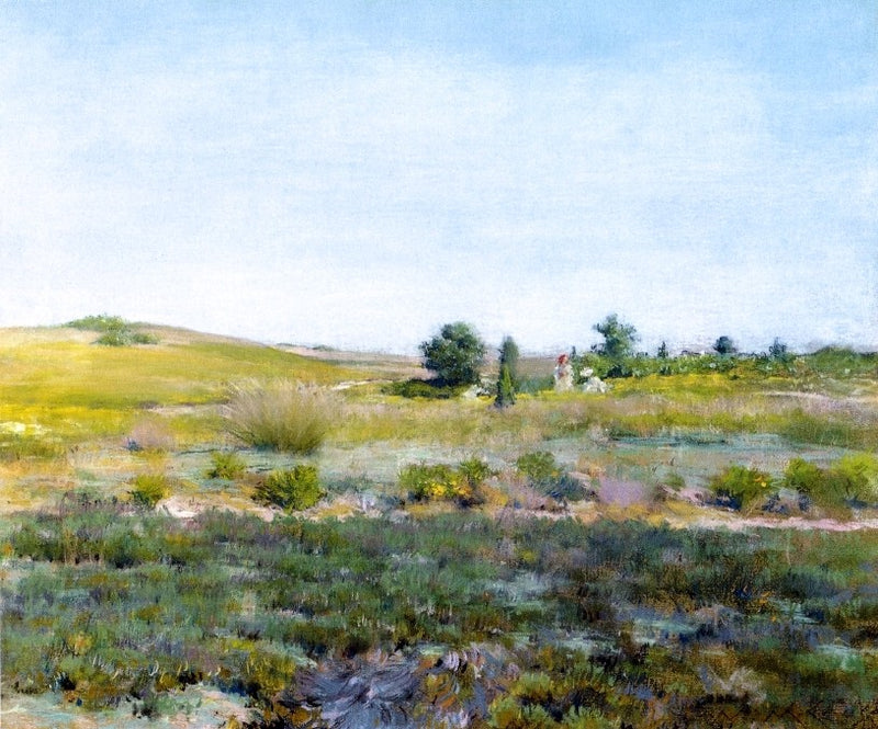 Shinnecock Hills / Summer by William Merritt Chase - Hand Painted Oil Painting