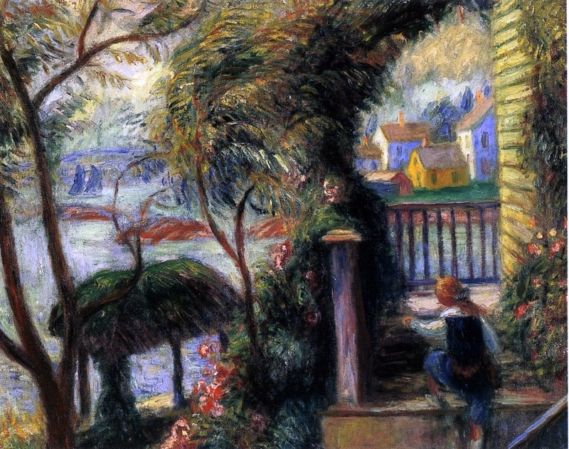 East Point, Gloucester by William James Glackens - Hand Painted Oil Painting