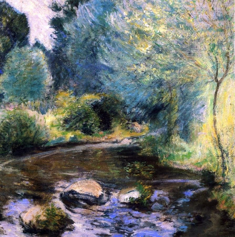 Spring Stream by John Twachtman - Hand Painted Oil Painting