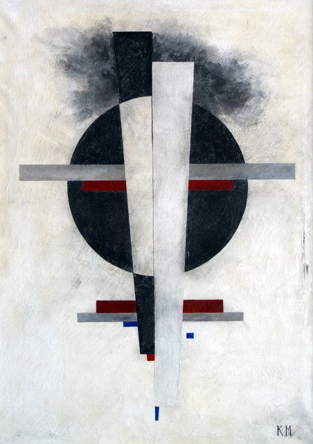 Suprematic by Kasimir Malevich - Hand Painted Oil Painting