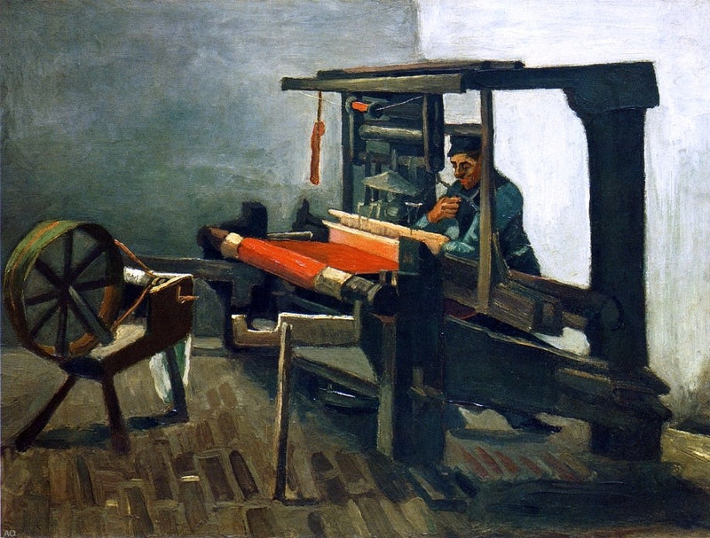 Weaver by Vincent Van Gogh - Hand Painted Oil Painting