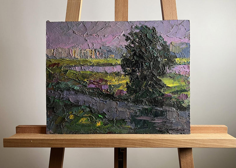 Oil painting Natural meadow Boris Serdyuk