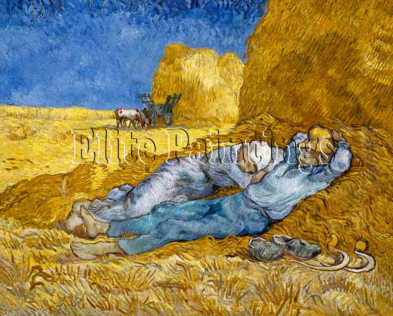 FAMOUS PAINTINGS NOON RACES ARTIST PAINTING REPRODUCTION HANDMADE OIL CANVAS ART
