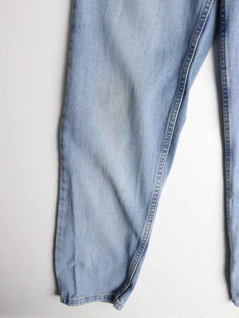 Vintage Eddie Bauer Pants Womens Tall 6 Blue Denim Jeans