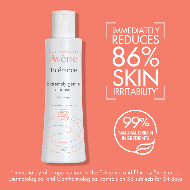 Avène Tolerance Extremely Gentle Cleanser 200ml - Cleanser for Hypersensitive Skin