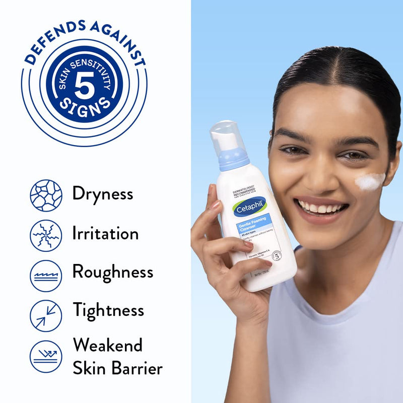 Cetaphil Face Gentle Foaming Cleanser 236ml