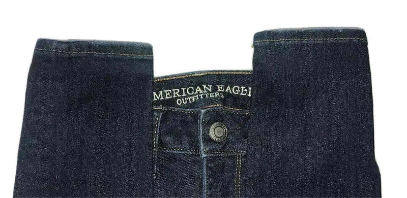 Women's American Eagle Jeans Denim Pants Size 00 Regular Jegging Skinny Stretch