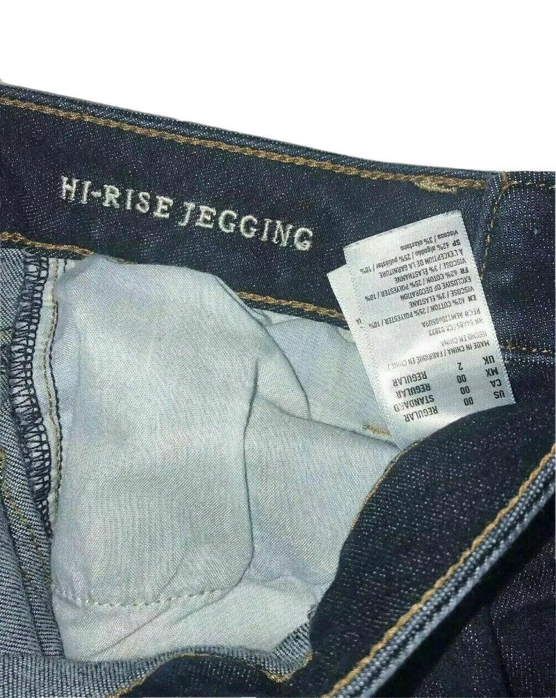 Women's American Eagle Jeans Denim Pants Size 00 Regular Jegging Skinny Stretch