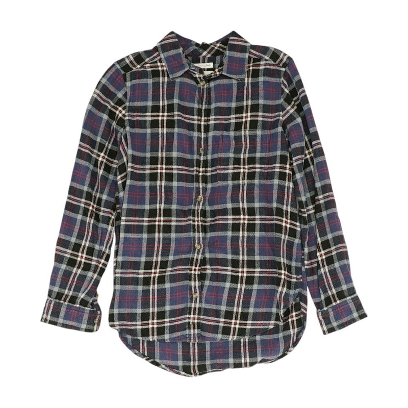 Blue Plaid Button Down