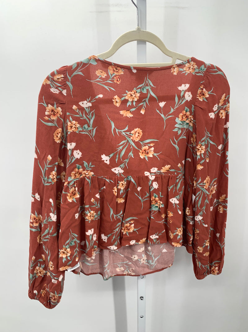 American Eagle Size Small Juniors Long Sleeve Shirt