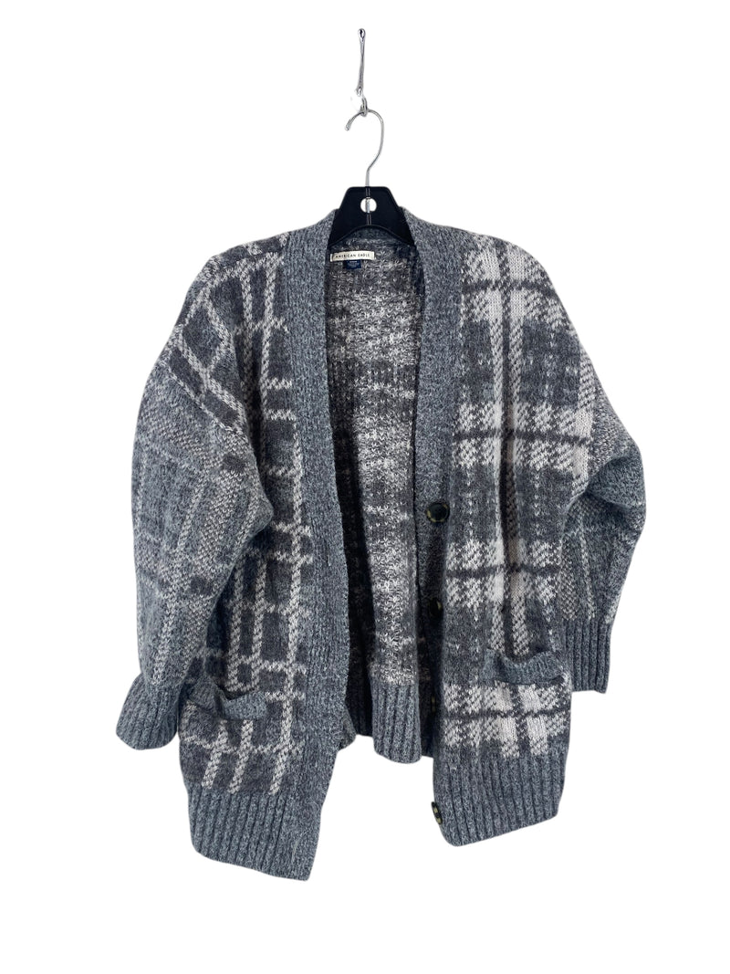 Cardigan By American Eagle In Grey, Size: M