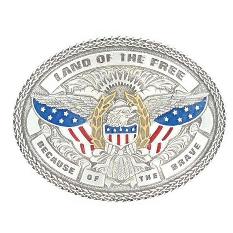 37916 Nocona Men's American Eagle Western Belt Buckle
