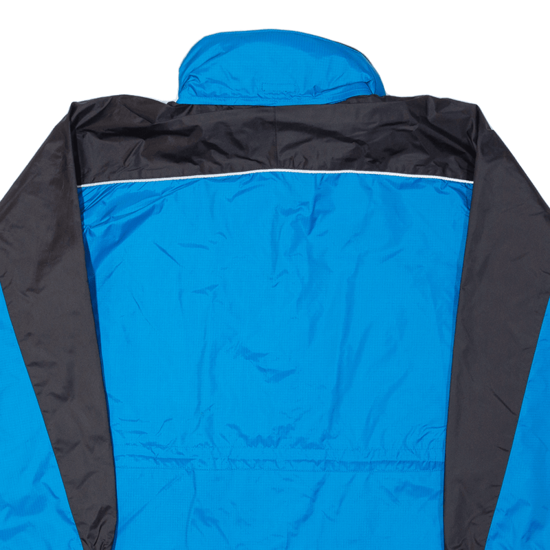 LL BEAN Boys Shell Jacket Blue Hooded L
